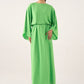 Batwing-Sleeve Dress