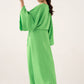 Batwing-Sleeve Dress