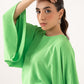 Batwing-Sleeve Dress