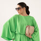 Batwing-Sleeve Dress