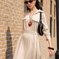 Striped Shirt Dress