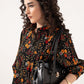 Printed Button-Down Dress