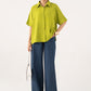 Batwing Buttoned Shirt