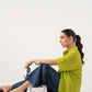 Batwing Buttoned Shirt