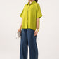 Batwing Buttoned Shirt