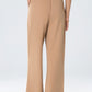 Pintuck Wide Leg Pants