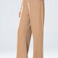 Pintuck Wide Leg Pants