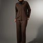 Textured Button-Down Set