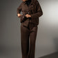 Textured Button-Down Set