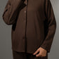 Textured Button-Down Set