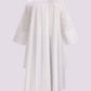 SYNCC BY J. - WHITE OVERSIZED ASYMMETRICAL SHIRT