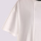 SYNCC BY J. - WHITE ASYMMETRICAL T-SHIRT-05A