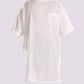 SYNCC BY J. - WHITE ASYMMETRICAL T-SHIRT-05A