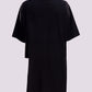 SYNCC BY J. - BLACK ASYMMETRICAL T-SHIRT-05B