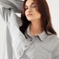 MUSLIN PATCH POCKET SHIRT