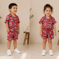 Waikiki Floral Resort Unisex Summer Set