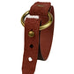 Ryker - Burgundy Leather Bracelet (Unisex)