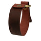 Ryker - Burgundy Leather Bracelet (Unisex)