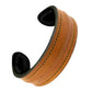 The Grit - Tan Brown - Kara Style Leather Bracelet / Leather Cuff