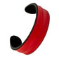 The Grit - Red - Kara Style Leather Bracelet / Leather Cuff