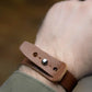Blaire - Mid Brown Leather Bracelet (Unisex)