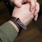 Blaire - Burgundy Veg Tan Leather Bracelet (Unisex)