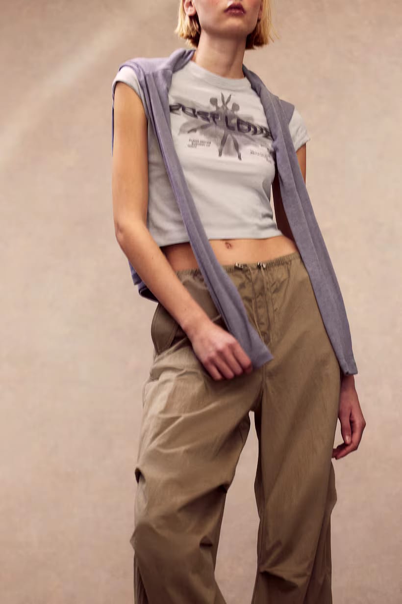 PARACHUTE TROUSERS — L