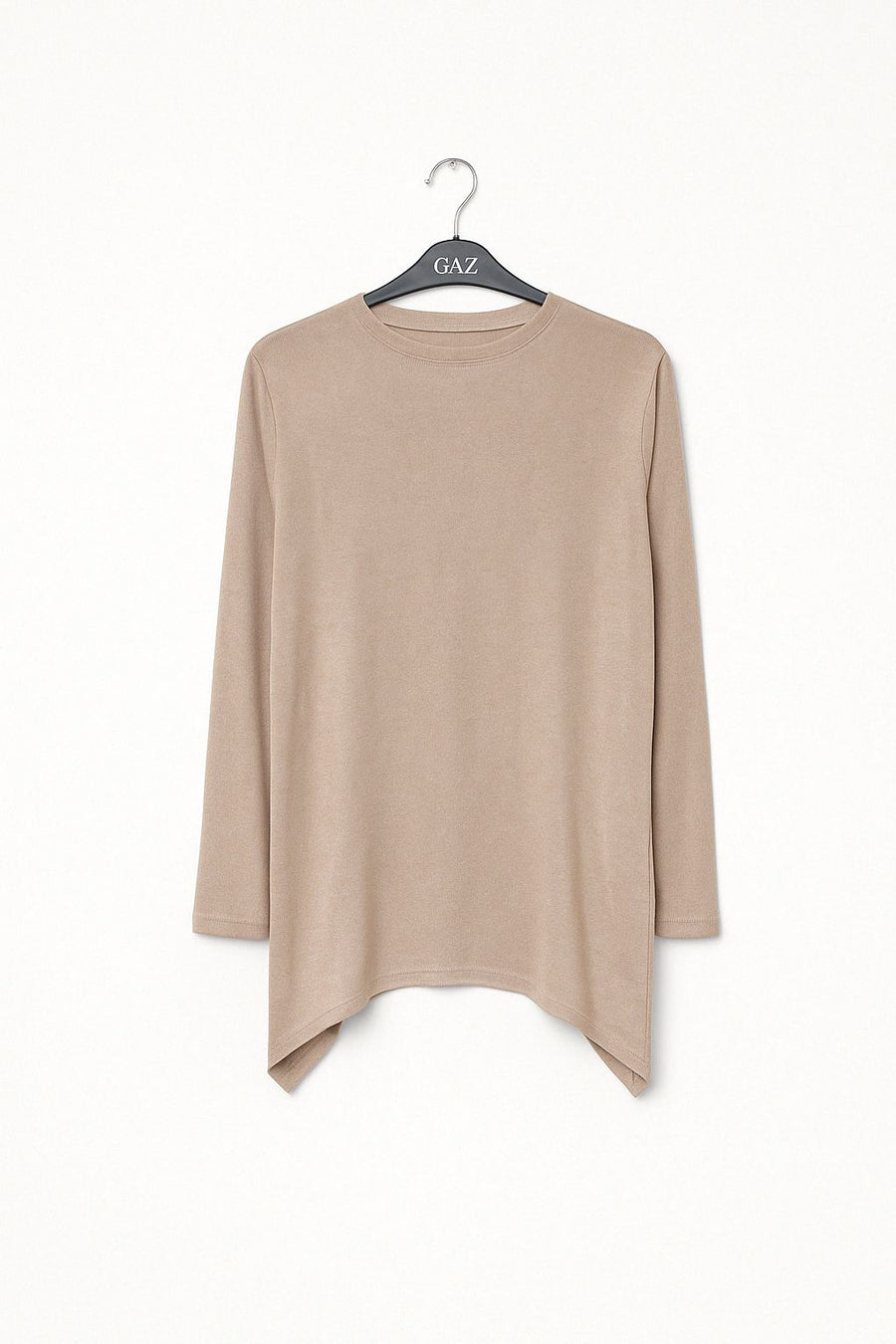 STONE LIGHT KNIT WATERFALL CARDIGAN