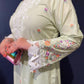 Green Kari (Unstitched)