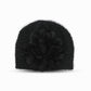 Flower Fluffy Hand Wooven Turban Cap