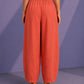 WOMEN BARREL TROUSER