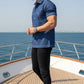 Dark Blue Baseball Shirt