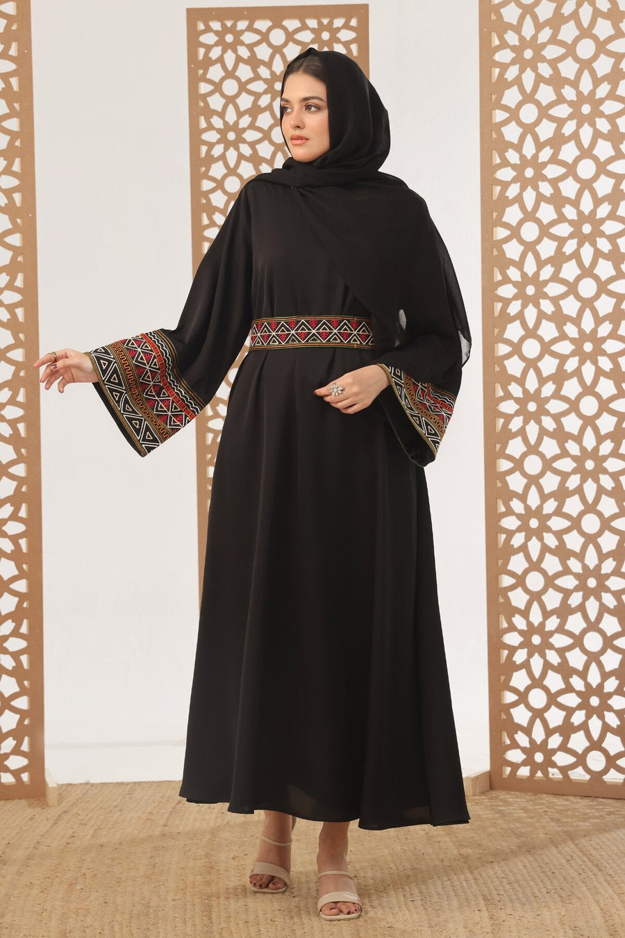African Ankara Abaya