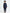 Navy Blue Kurta Trouser with Suiting Waistcoat - Kids