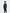 Navy Blue Kurta Trouser with Suiting Waistcoat - Kids
