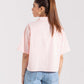 CROPPED PATCH POCKET SHIRT