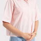 CROPPED PATCH POCKET SHIRT