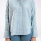 TEXTURED BUTTON DOWN SHIRT