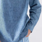 DENIM CREW NECK SHIRT