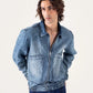 DENIM POUCH POCKET JACKET