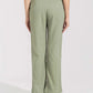 TEXTURED WIDE LEG PANTS