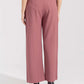 TEXTURED WIDE LEG PANTS