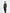 Black Kurta Trouser with Army Green Suiting Waistcoat - Kids