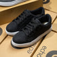 Basic Black Suede Sneaker