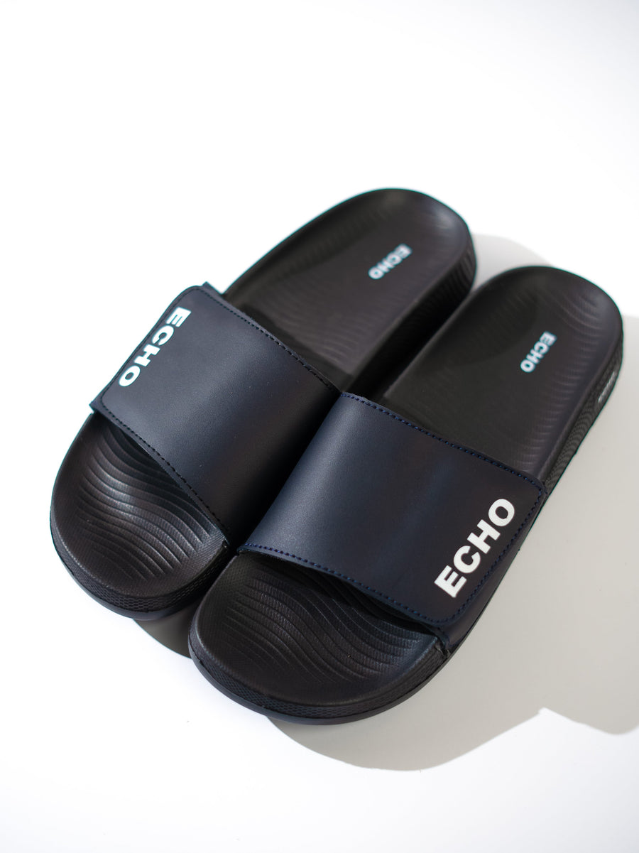 Basic Contrast Blue Slides