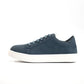 Basic Navy Blue Suede Sneaker