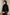 Black Flourish Abaya