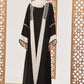 Black Arabic Shrug Abaya