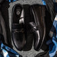 Black Circle Buckle Formal Shoes