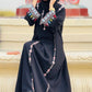 Black Crepe Abaya